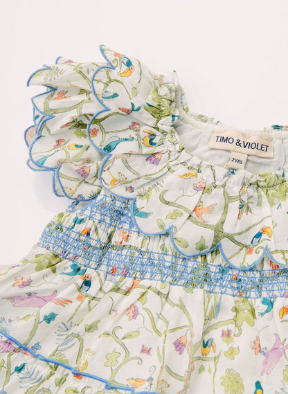 Mimi Dress - Tropical Garden