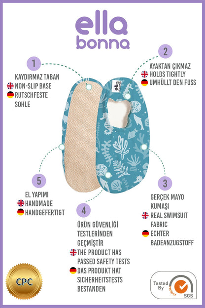 Non-Slip Baby Water Shoes – Seahorse