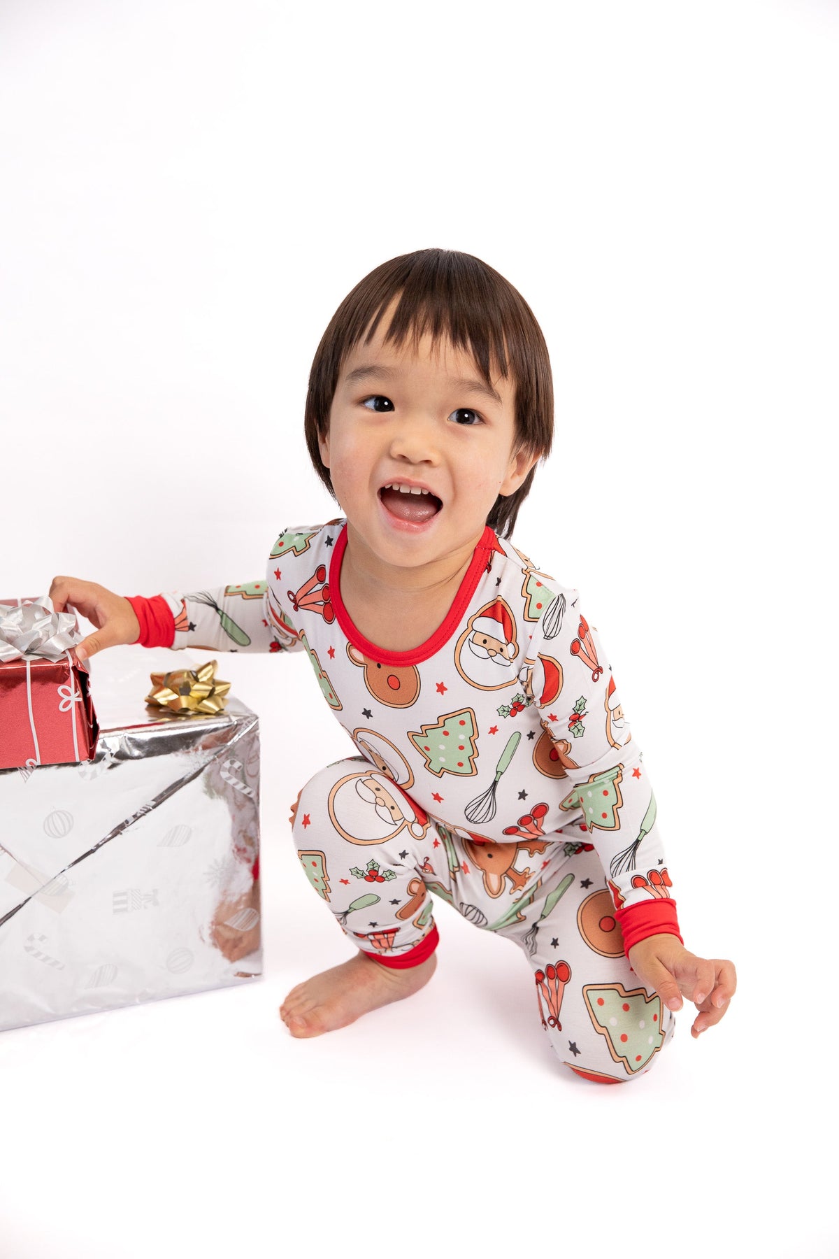 Christmas Cookies Bamboo Toddler 2 Piece Set
