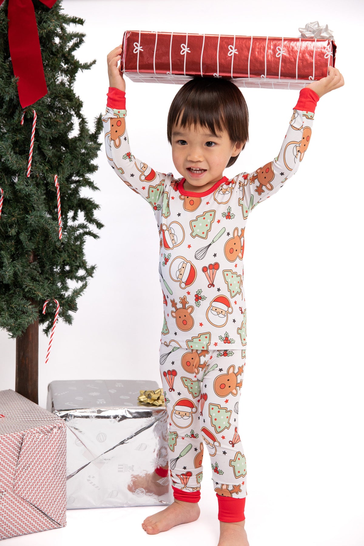 Christmas Cookies Bamboo Toddler 2 Piece Set