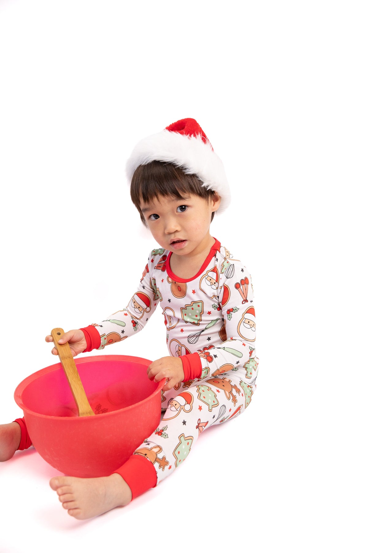 Christmas Cookies Bamboo Toddler 2 Piece Set