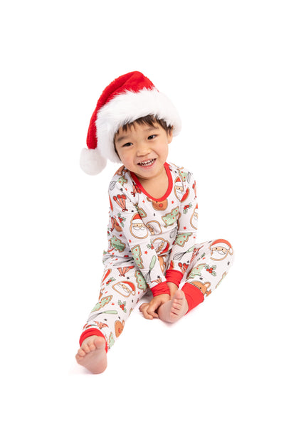 Christmas Cookies Bamboo Toddler 2 Piece Set