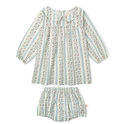 Organic Peter Pan Collar Dress - Vine Trail