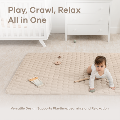 Play Mat with Non-Slip Bottom in Sand