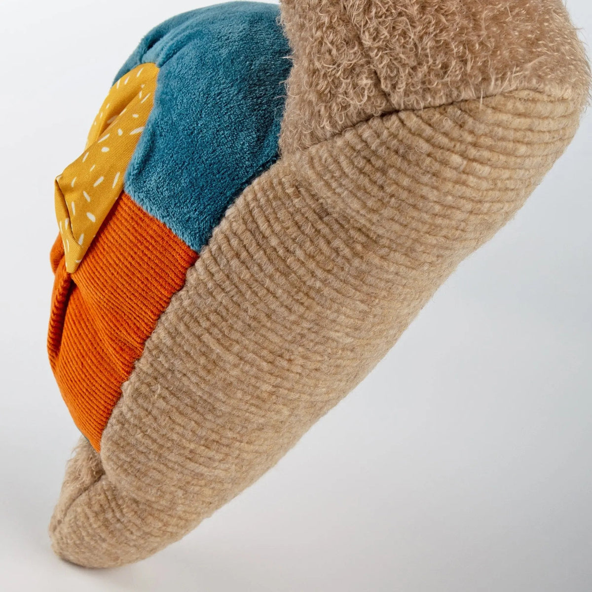 Patchwork Snail Plush Toy