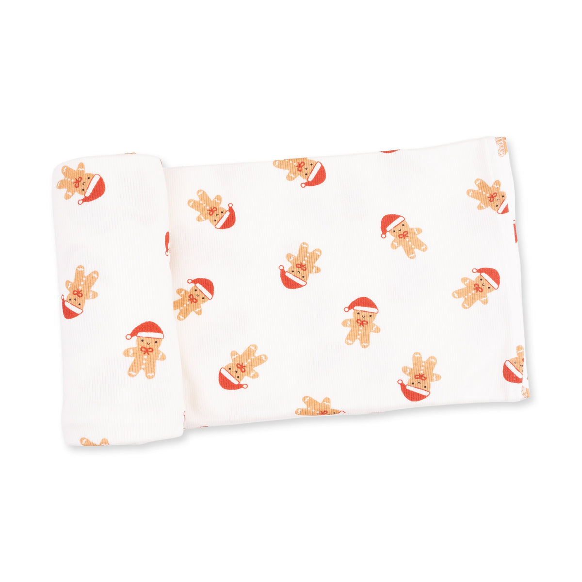 Simple Gingerbread - Ribbed - Swaddle Blanket