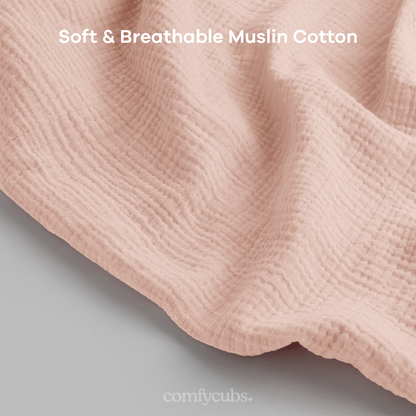 Muslin Nursing Cover, Pack of 1 in Blush