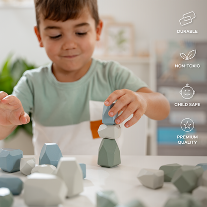 Stacking Blocks for Toddlers in Boy Pack