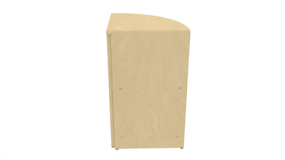 Montessori Classroom Corner Shelf - 24" Tall