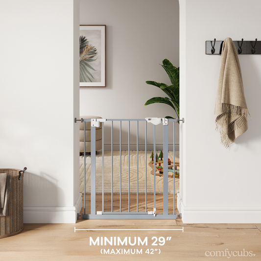 Baby Safety Gate in Pacific Blue