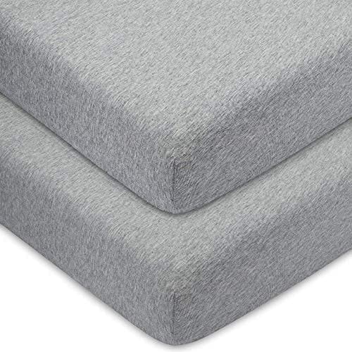 Crib Sheets in Grey