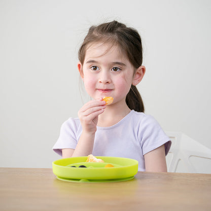 Silicone Suction Plate for Babies, Divided, 6 Months+