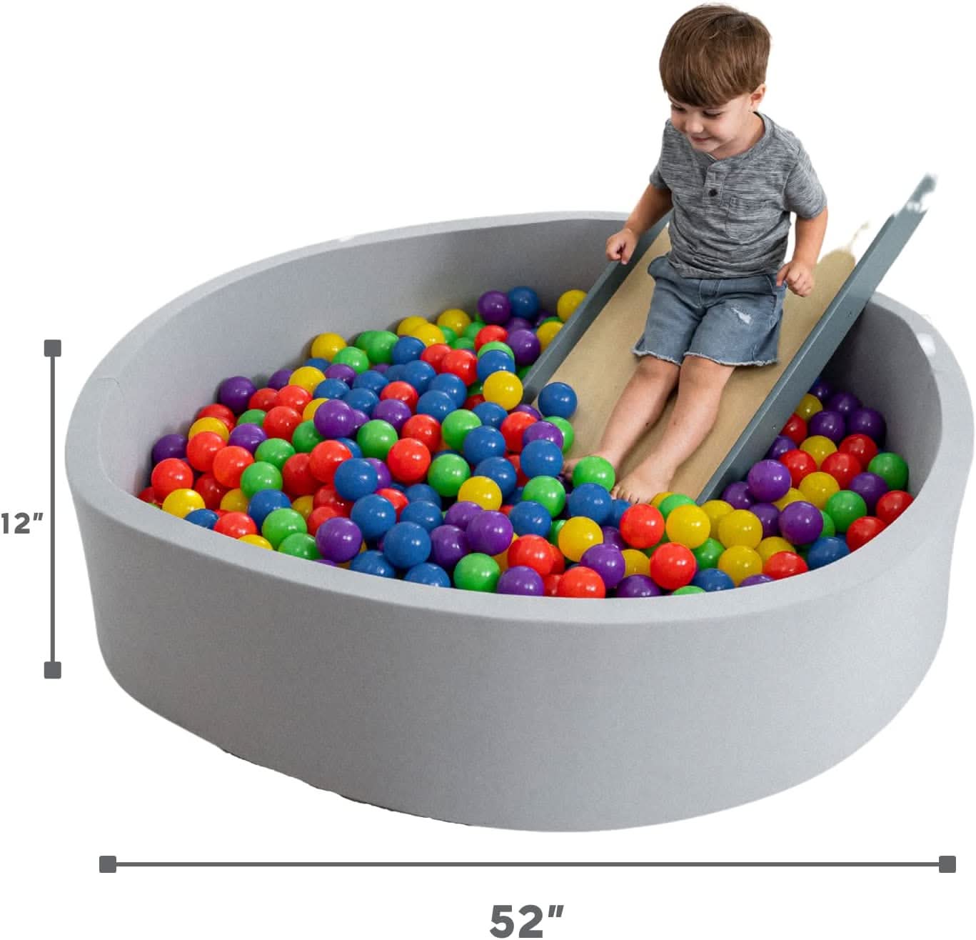 Large Foam Ball Pit with 400 Balls - Climber Not Included