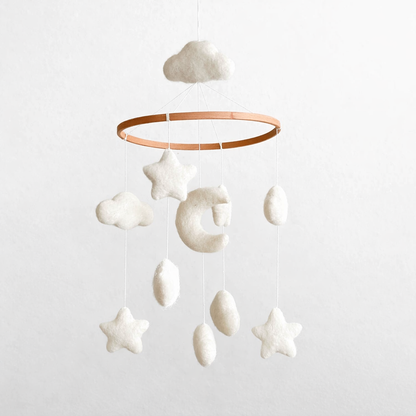 Moon & Stars Baby Mobile
