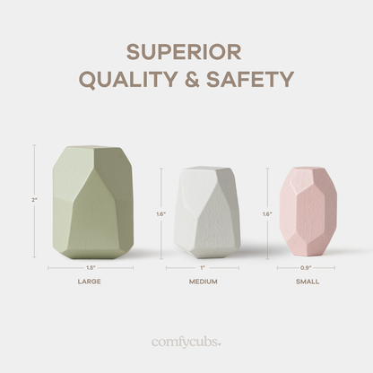 Stacking Blocks for Toddlers in Neutral Pack