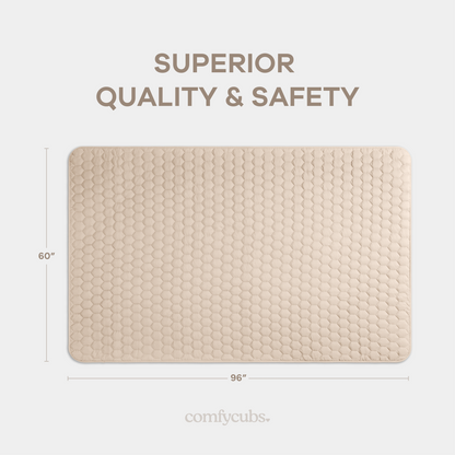 Play Mat with Non-Slip Bottom in Sand