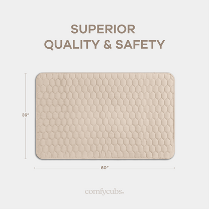 Play Mat with Non-Slip Bottom in Sand