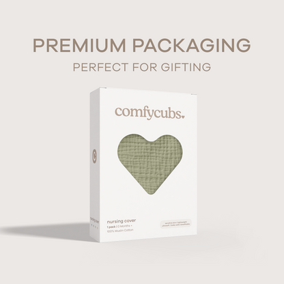 Muslin Nursing Cover, Pack of 1 in Sage