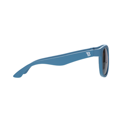 Midnight Blue Navigator | Polarized Light Blue Mirrored Lenses