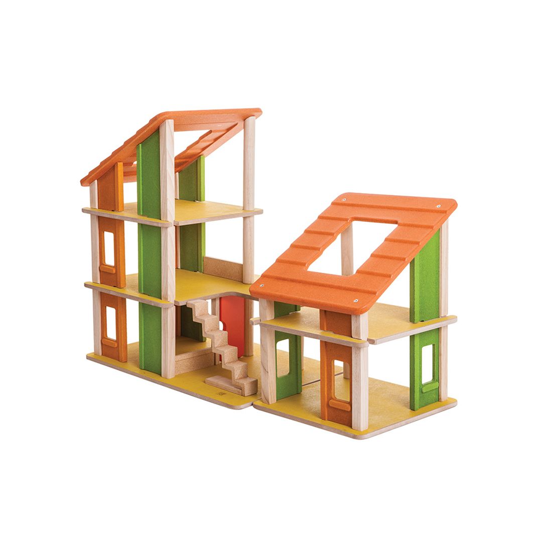 Chalet Dollhouse Without Furniture