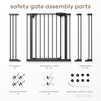 Baby Safety Gate in Black