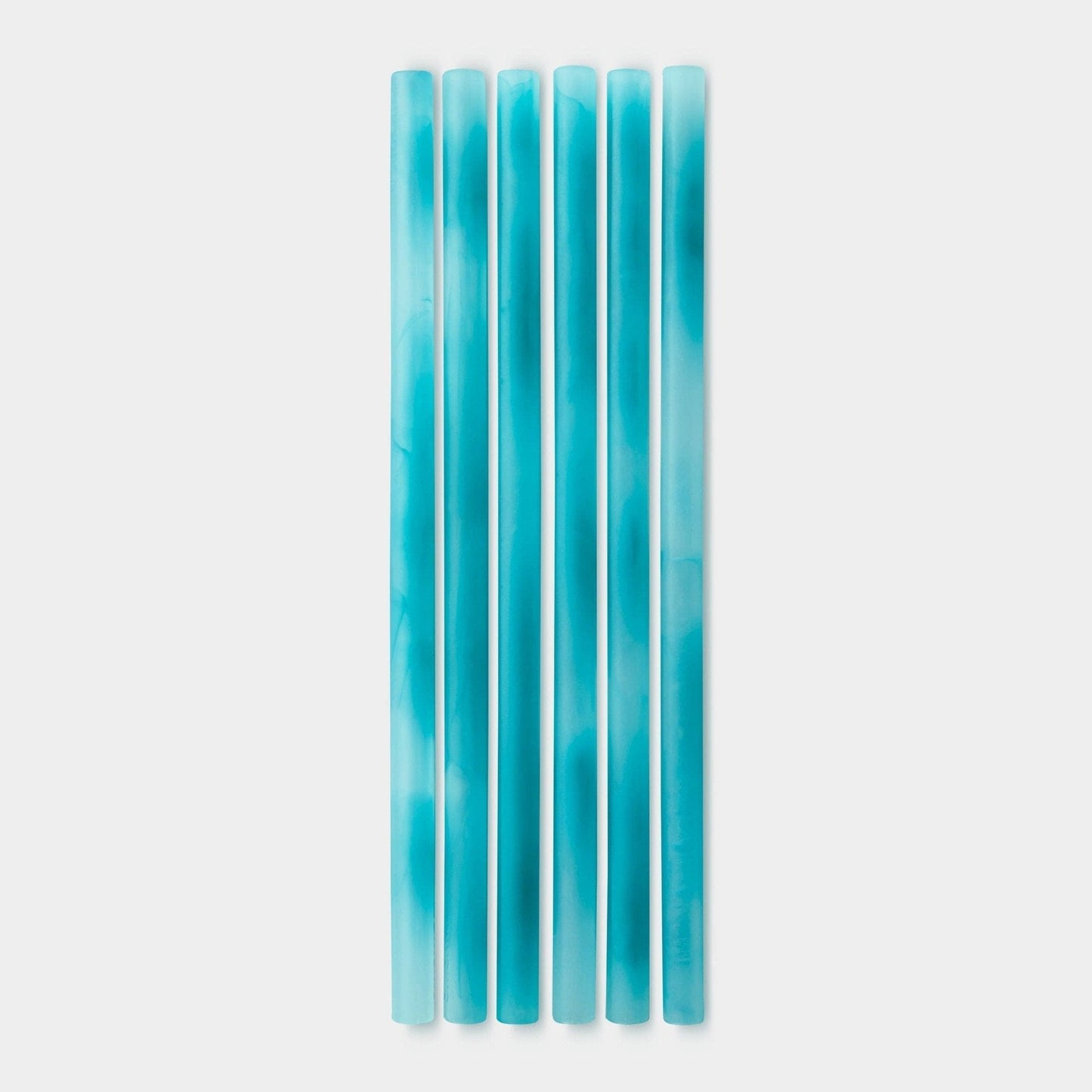 8" Reusable Silicone Straw, 6pk