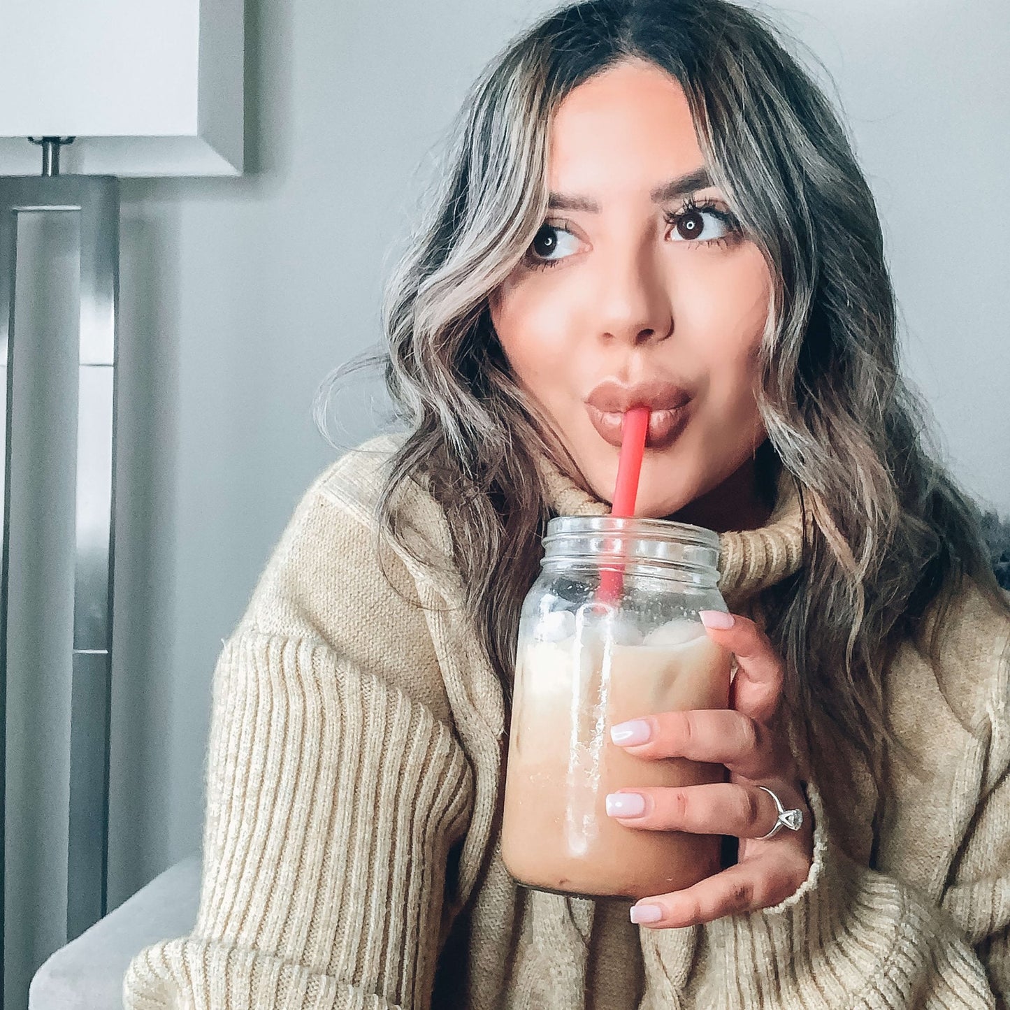 8" Reusable Silicone Straw, 6pk