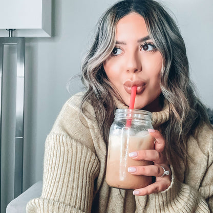 8" Reusable Silicone Straw, 6pk