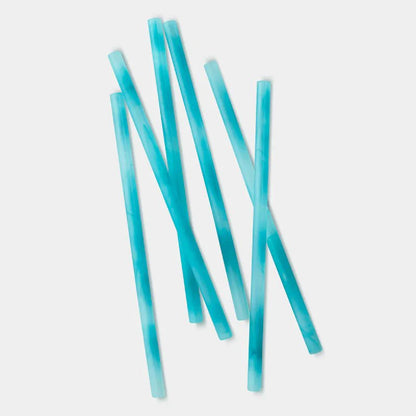 8" Reusable Silicone Straw, 6pk