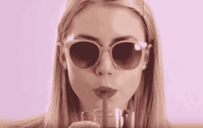 8" Reusable Silicone Straw, 6pk