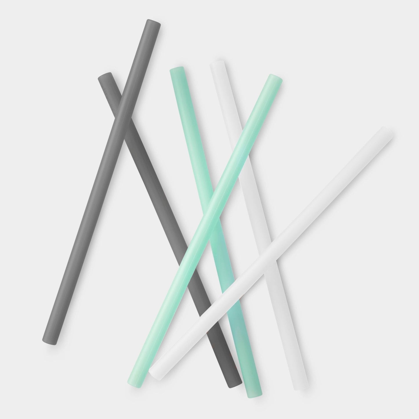 8" Reusable Silicone Straw, 6pk