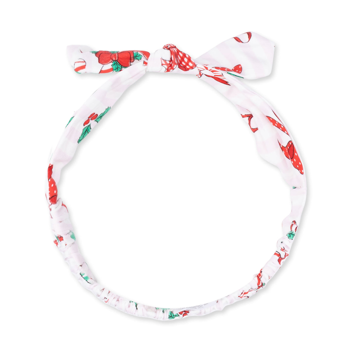 Bows & Candy Canes - Bamboo - Knot Headband
