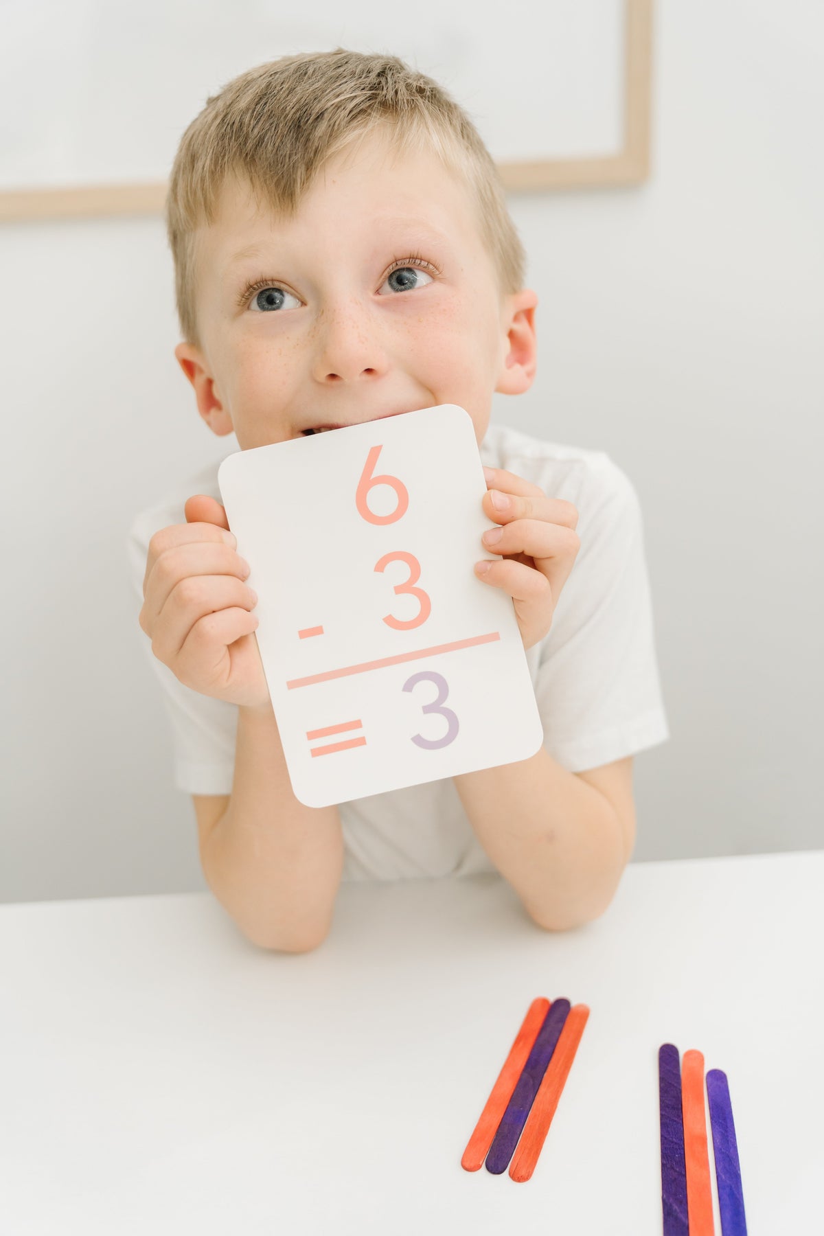 Basic Subtraction Flashcards