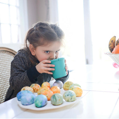 8oz Stackable Silicone Cups for Kids and Toddlers, 4pk