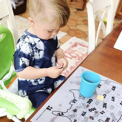 8oz Stackable Silicone Cups for Kids and Toddlers, 4pk