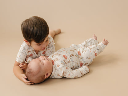 Beach Pawty Bamboo Zippy Pajamas