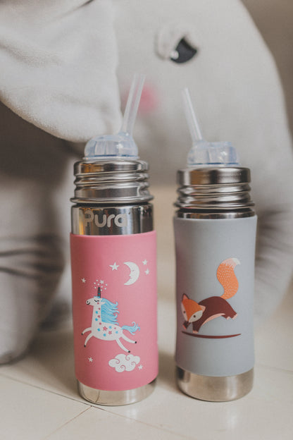 Kiki™ 9oz Insulated Kiddo Straw Bottle