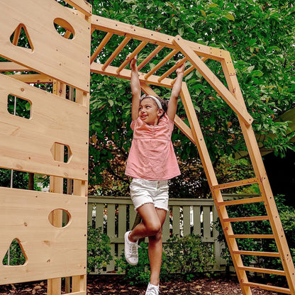 Hawthorn XL | Octagon Outdoor Jungle Gym - Natural