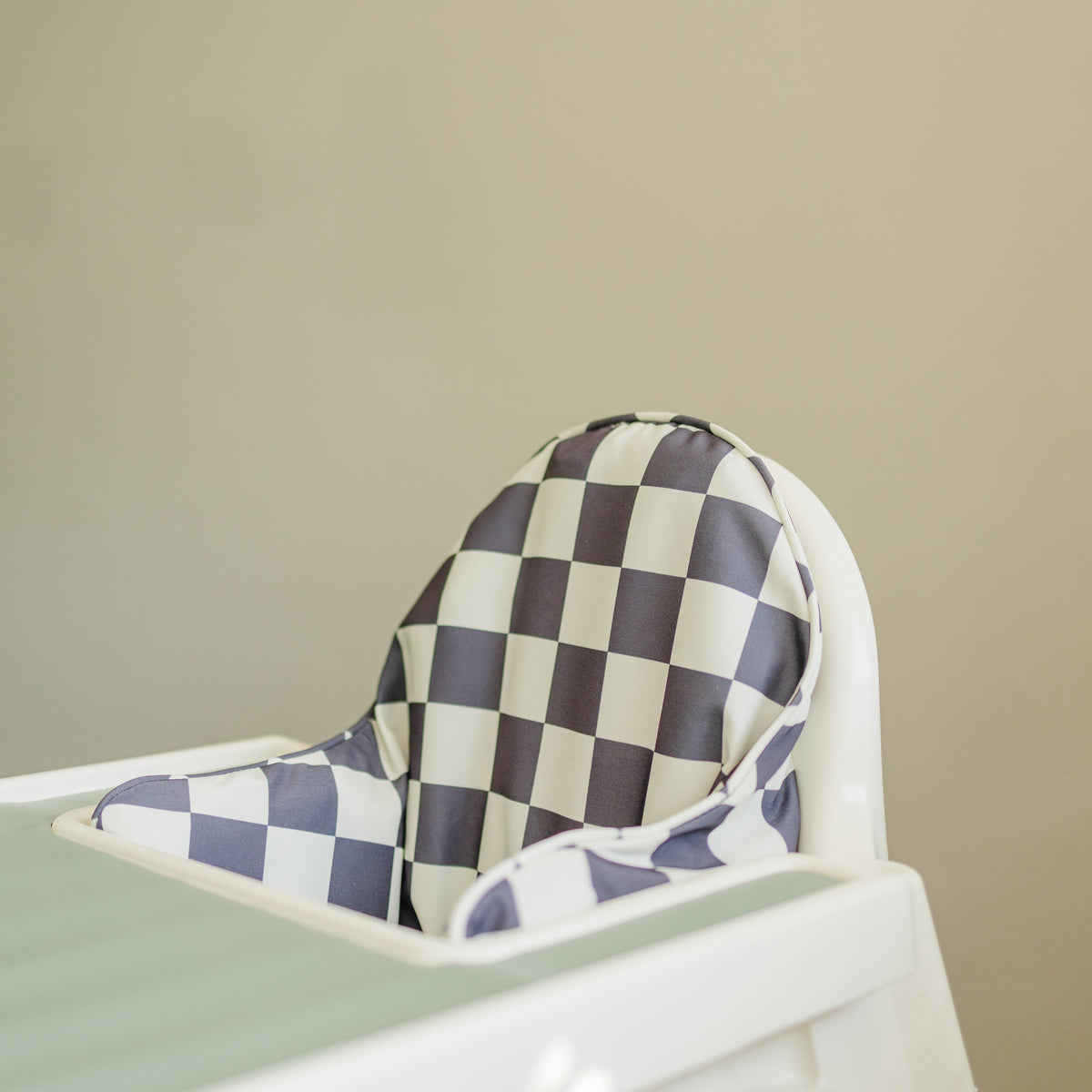 Black Checker IKEA Antilop Cushion Cover