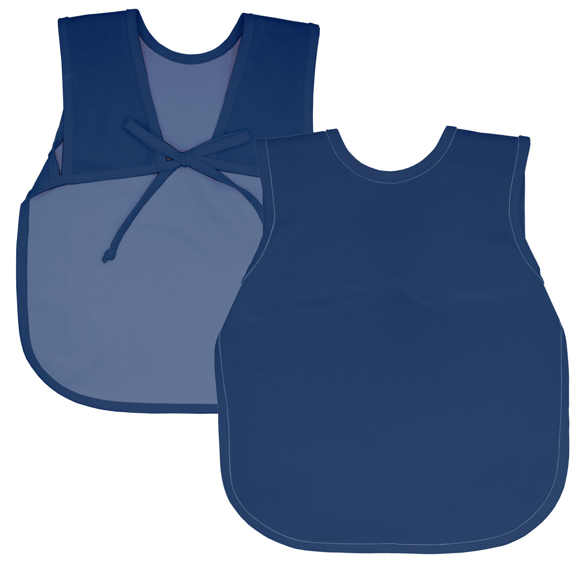 Solid Navy Minimalist Bapron