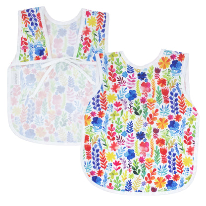 Rainbow Watercolor Floral Bapron