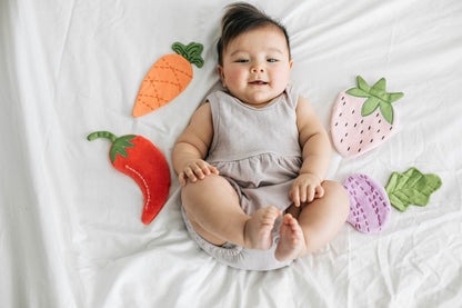Mini Crinkle Blankie - Carrot