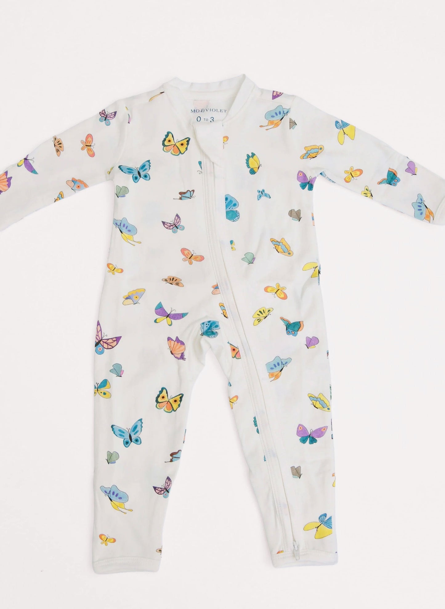 Baby Zippered One-Piece - Madame Butterfly