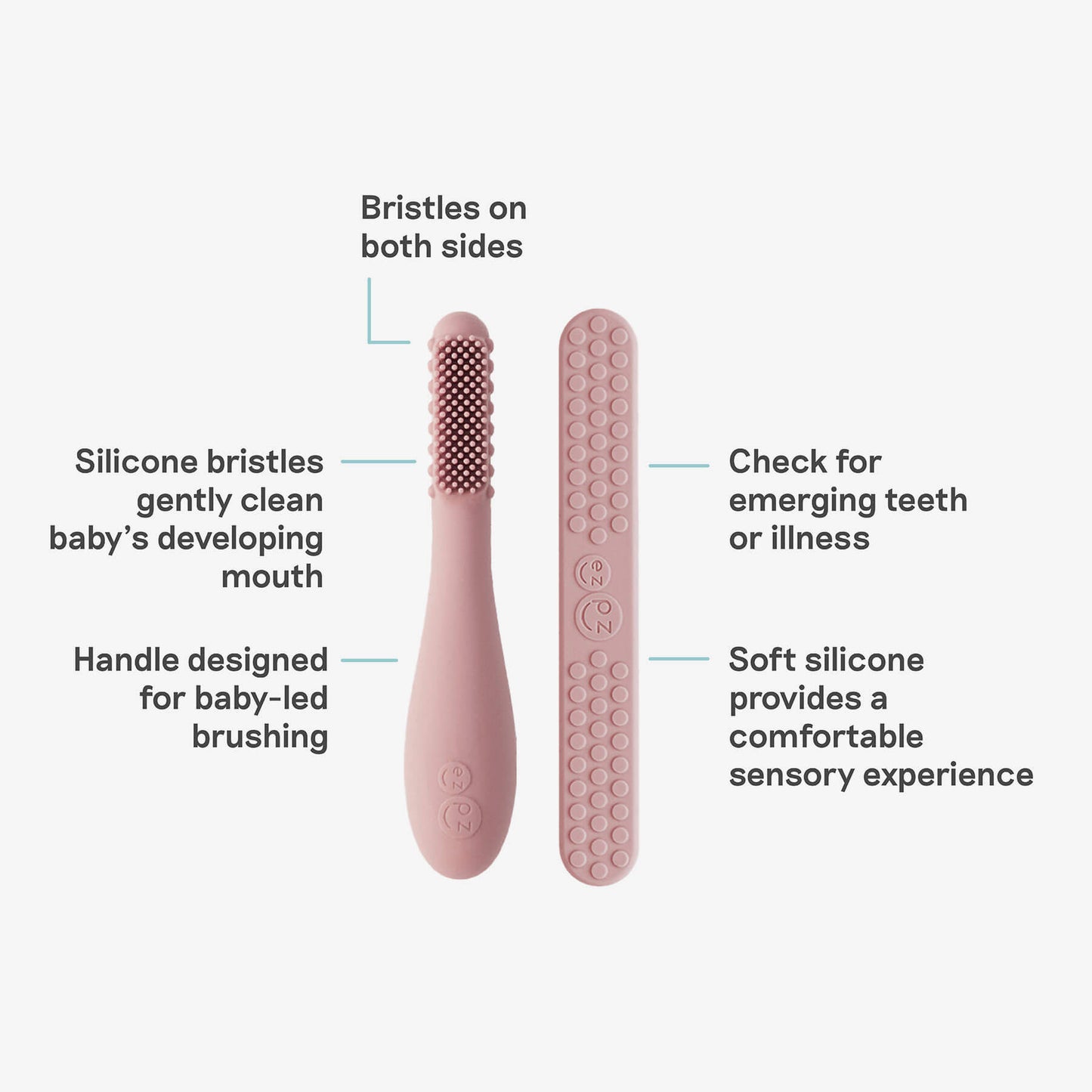 Baby-Led™ Toothbrush + Tongue Depressor