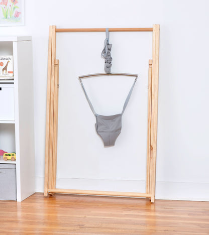 Tulip | Foldable Baby Bouncer - Gray