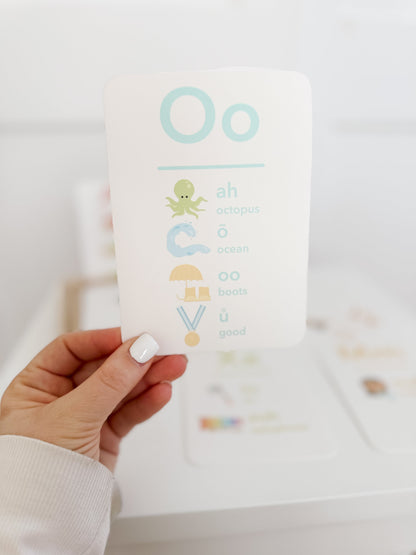 Letter Sounds Phonics Flashcards