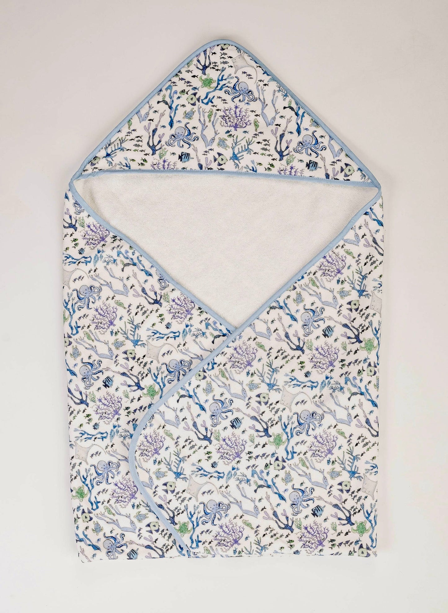 Coral Reef Hooded Bath Towel