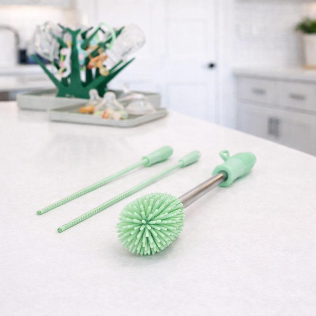 Haakaa Silicone Cleaning Brush Kit