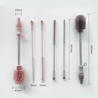 Haakaa Double-Ended Silicone Brush 1 PK