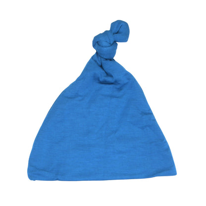 Blue Knotted Newborn Baby Hat